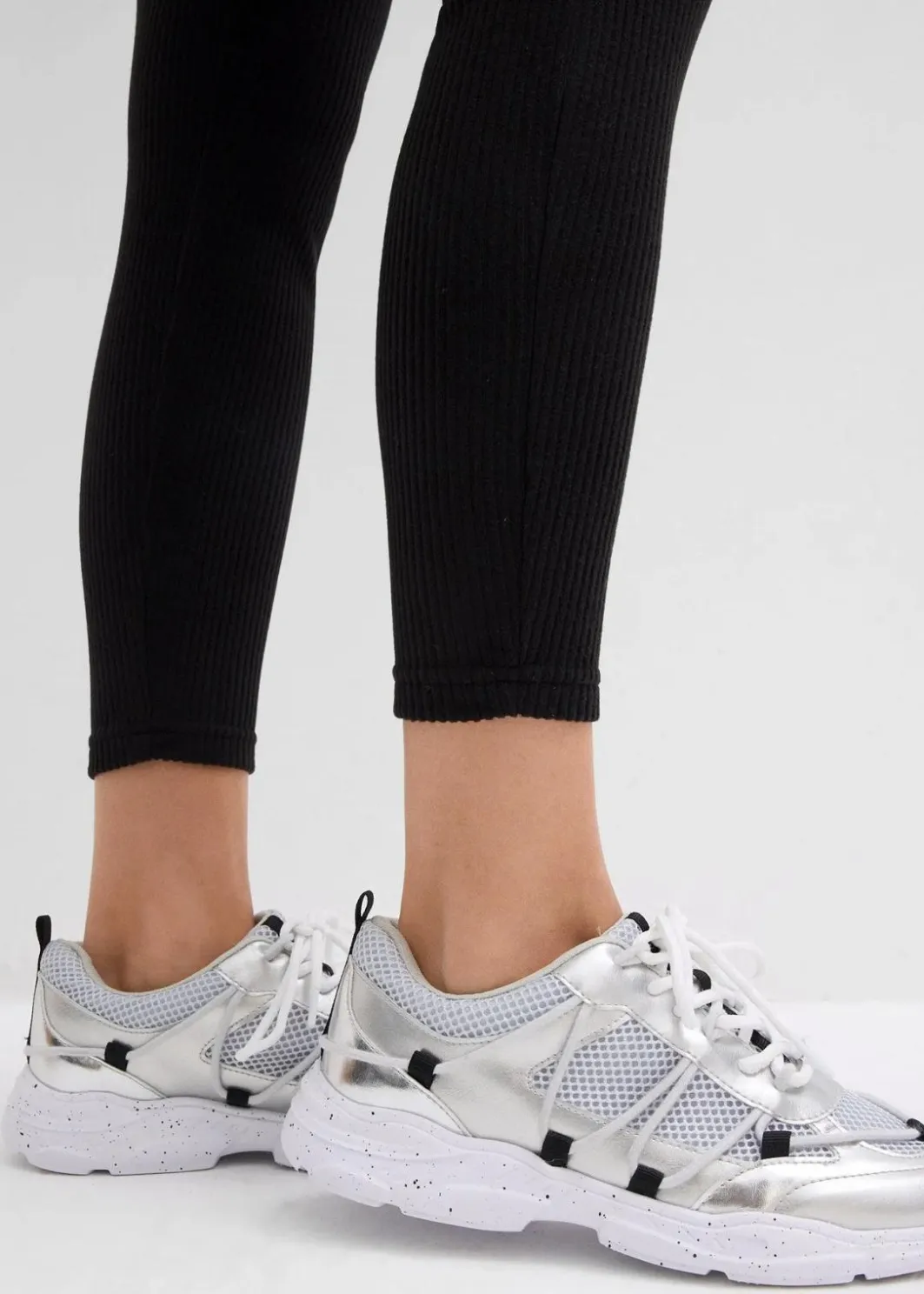 Outlet Warme gerippte Thermo-Leggings Damen Bekleidung·Röcke|Bekleidung·Sweat