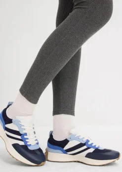 Damen bonprix Hosen|Sportbekleidung|Warme gerippte Thermo-Leggings