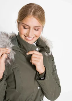 Damen bonprix Jacken & Mäntel|Bekleidung·Hosen|Warmer Parka, gefüttert