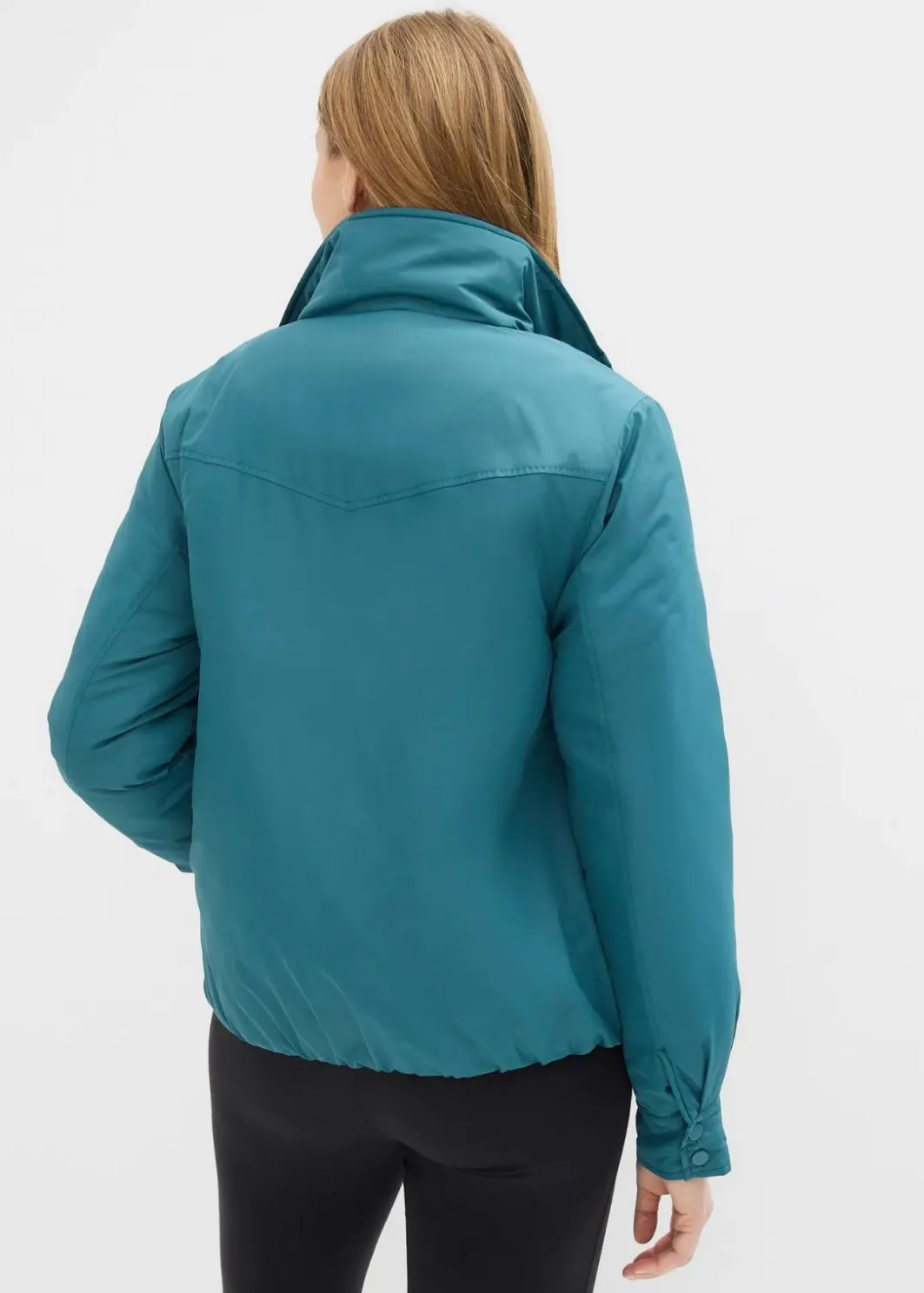 Damen bonprix Jacken & Mäntel|Bekleidung·Hosen|Wasserabweisende Funktions-Jacke, 2in1 Optik