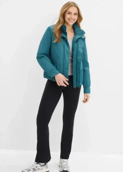 Damen bonprix Jacken & Mäntel|Bekleidung·Hosen|Wasserabweisende Funktions-Jacke, 2in1 Optik