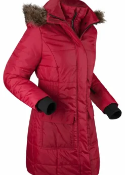 Online wasserabweisende Funktions-Longjacke in 2-in-1-Optik, gesteppt Damen Nachhaltigere Materialien|Jacken & Mäntel