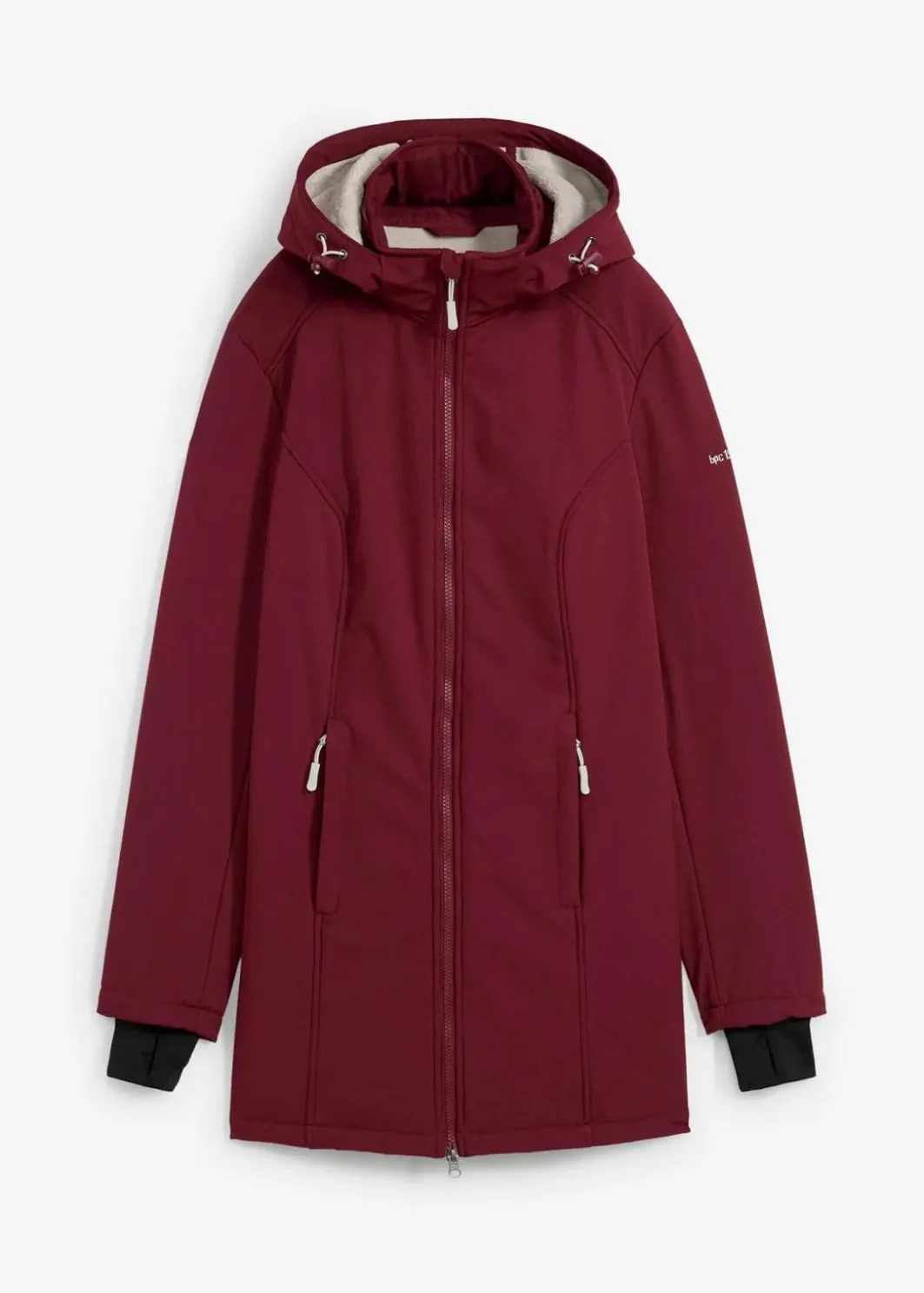 Best wasserabweisende Funktions-Softshell-Longjacke, Kuschelfleece Damen Jacken & Mäntel|Bekleidung·Hosen