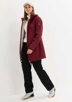 Best wasserabweisende Funktions-Softshell-Longjacke, Kuschelfleece Damen Jacken & Mäntel|Bekleidung·Hosen