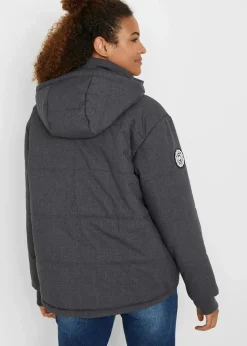 Damen bonprix Bekleidung·Hosen|Jacken & Mäntel|wasserabweisende Outdoor-Steppjacke, Oversized