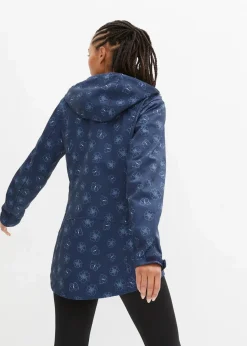 Damen bonprix Bekleidung·Hosen|Jacken & Mäntel|Wasserabweisende Softshelljacke mit Blumenmuster