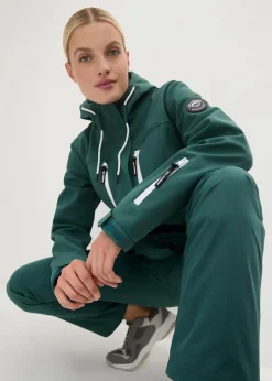 wasserabweisende Softshelljacke Damen Nachhaltigere Materialien|Jacken & Mäntel