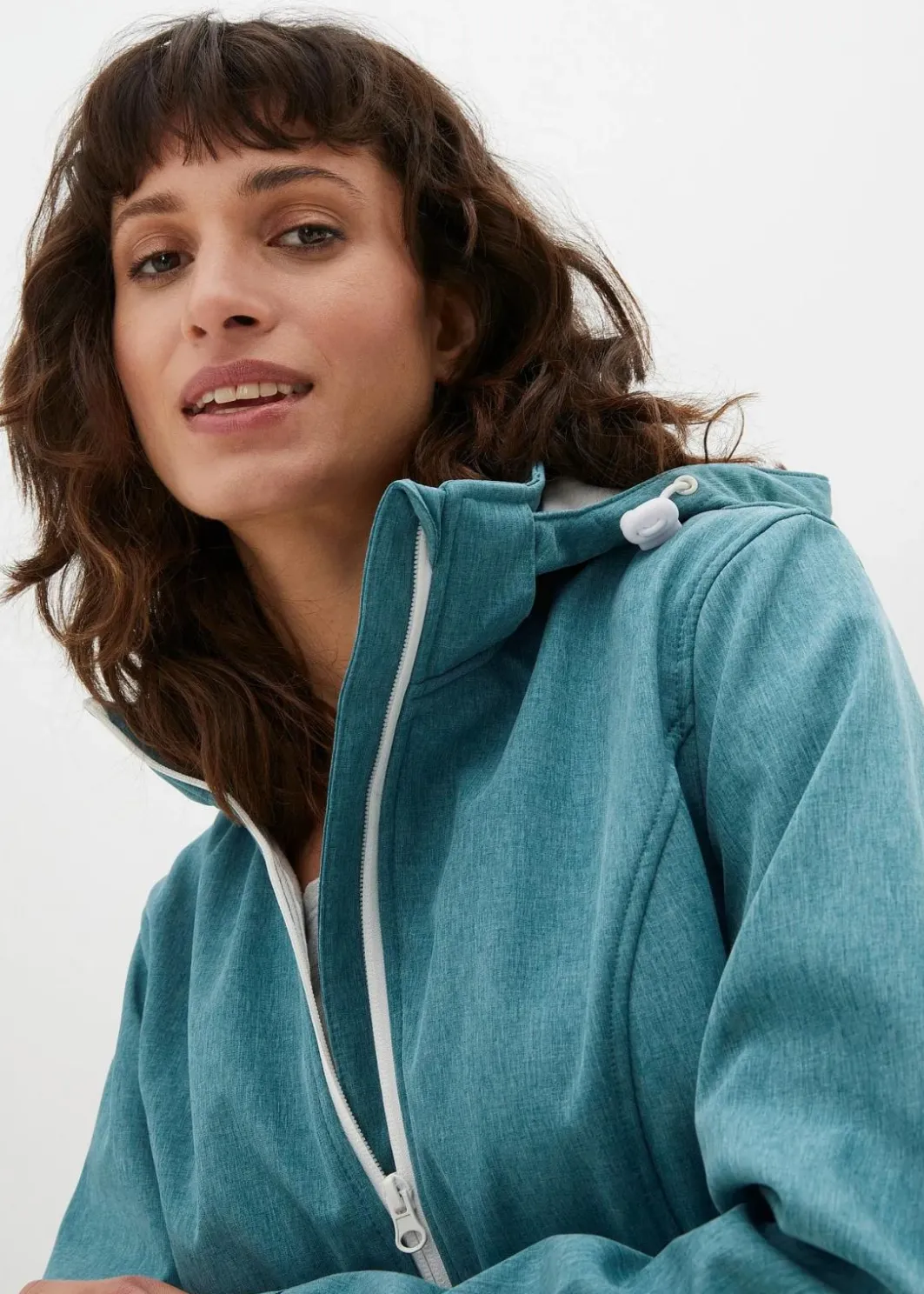 Clearance Wasserabweisende Softshelljacke Damen Outdoorbekleidung|Sportbekleidung