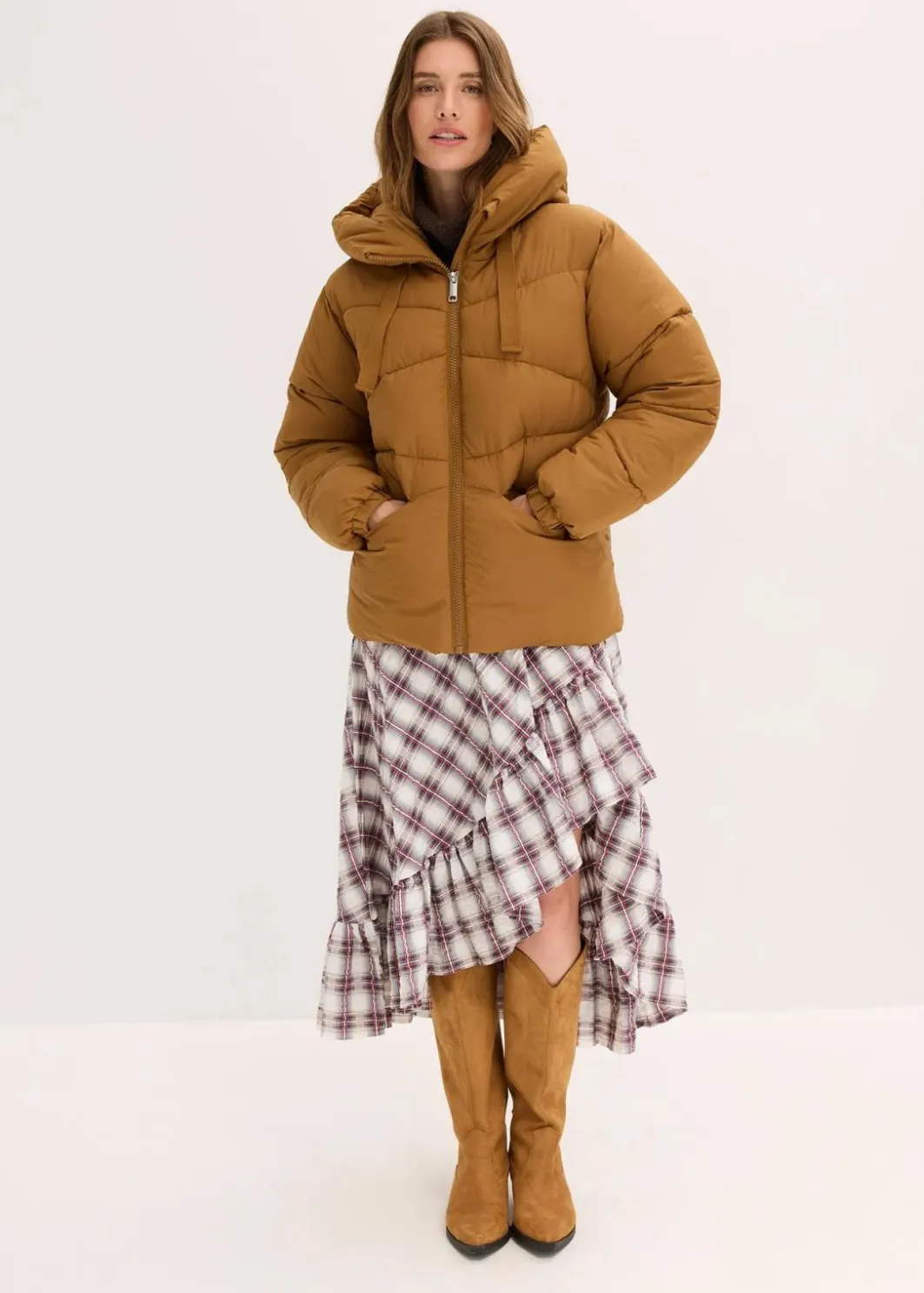 Damen bonprix Bekleidung·Hosen|Jacken & Mäntel|Wasserabweisende Steppjacke
