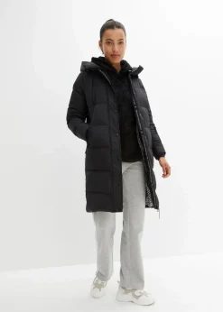 Sale wasserabweisender Daunenmantel mit bedrucktem Innenfutter Damen Bekleidung·Hosen|Jacken & Mäntel