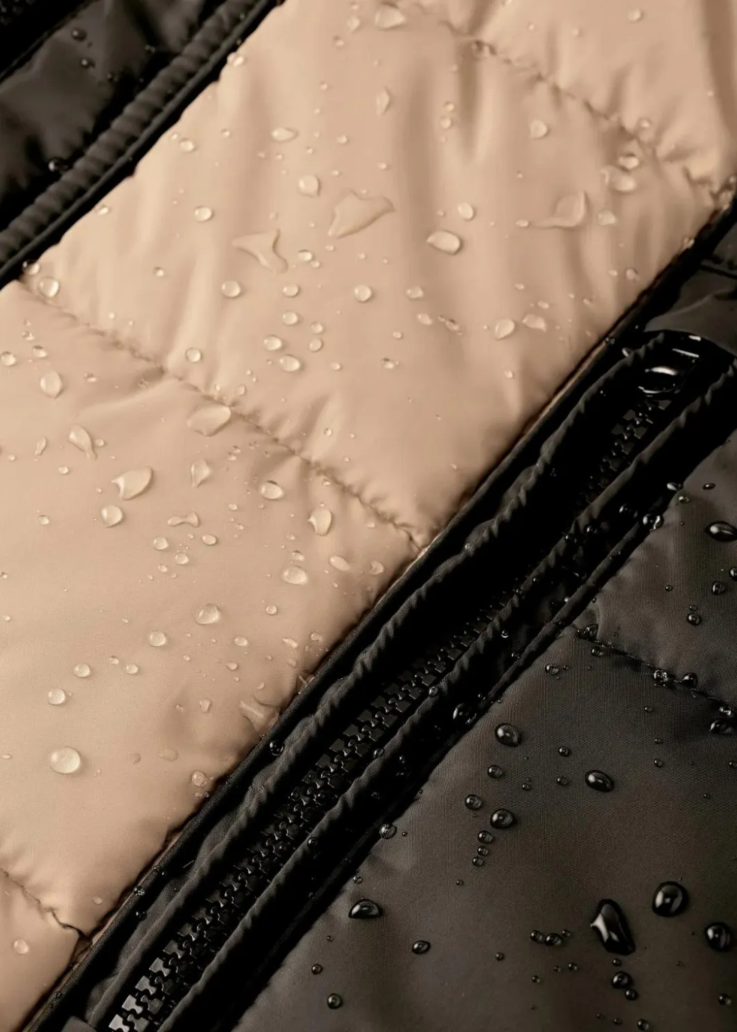 Damen bonprix Jacken & Mäntel|Bekleidung·Hosen|wasserabweisender Outdoor-Kurzmantel mit Fellimitat