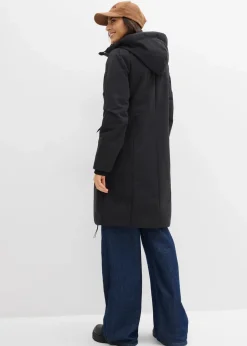 Damen bonprix Jacken & Mäntel|Bekleidung·Hosen|wasserabweisender Outdoor-Mantel, 2in1 Optik