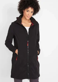 Damen bonprix Jacken & Mäntel|Bekleidung·Hosen|wasserabweisender Softshellmantel