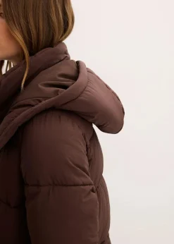 Damen bonprix Jacken & Mäntel|Bekleidung·Hosen|Wasserabweisender Steppmantel