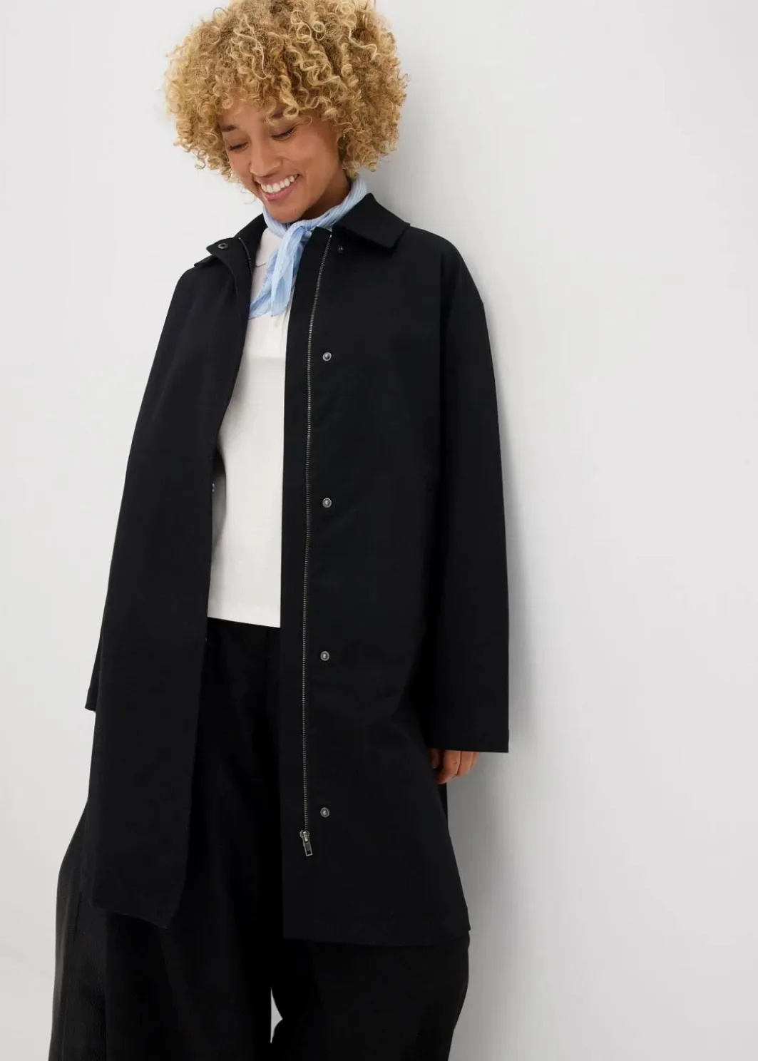New Wasserabweisender Trenchcoat, Oversized Damen Bekleidung·Hosen|Jacken & Mäntel