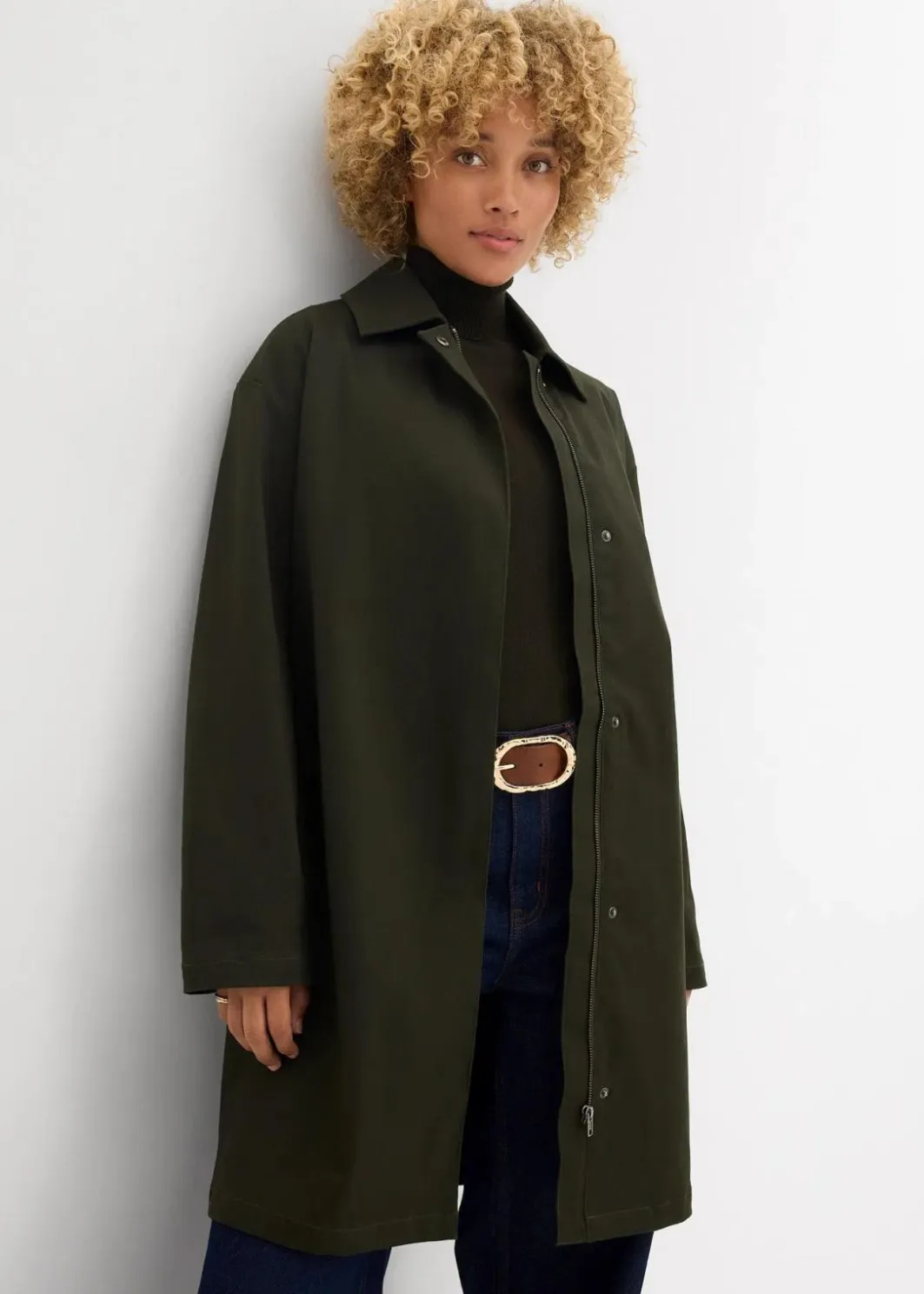 Discount Wasserabweisender Trenchcoat, Oversized Damen Jacken & Mäntel|Bekleidung·Hosen