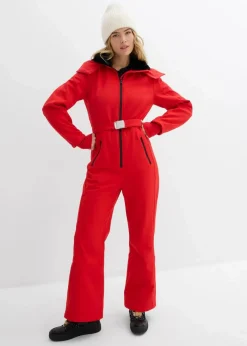 Online wasserabweisender, warmgefütterter Softshell-Skianzug Damen Bekleidung·Jumpsuits|Bekleidung·Sweat