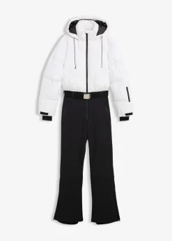 Damen bonprix Bekleidung·Jumpsuits|Bekleidung·Homewear|wasserabweisender wattierter Funktions-Overall