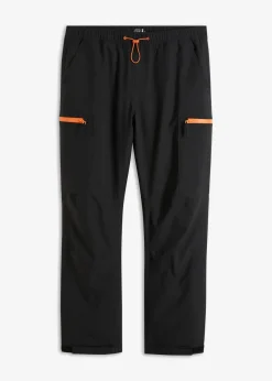 Best wasserdichte Cargo-Funktionshose mit warmen Futter, Relaxed Fit Herren Große Größen|Outdoorbekleidung