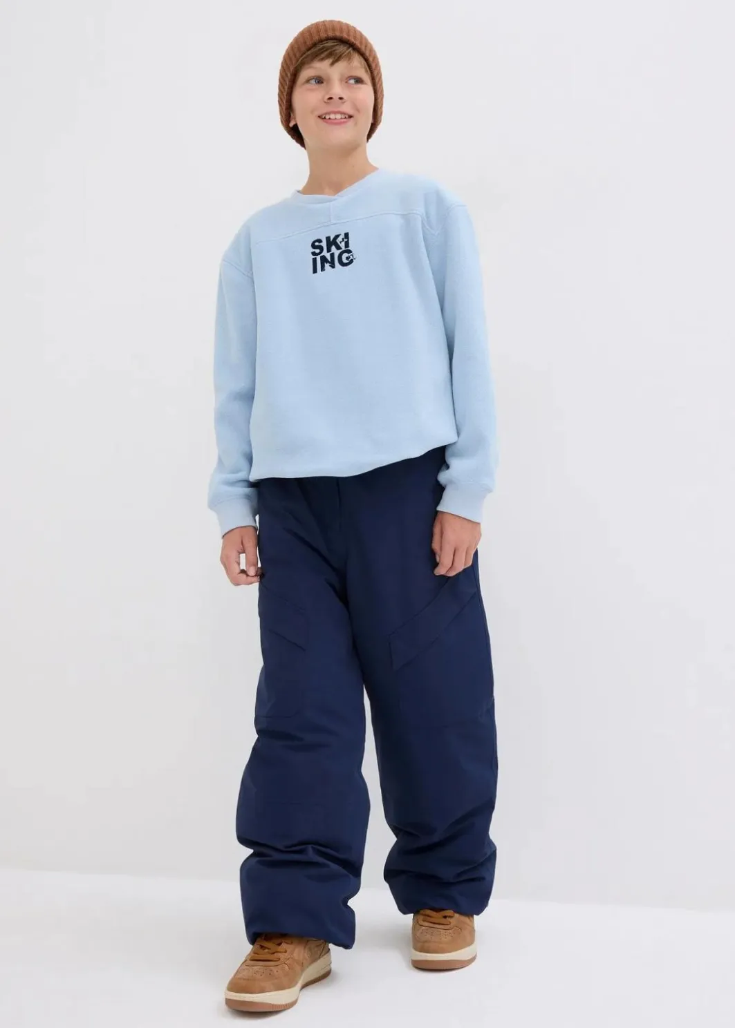 Online wasserdichte Cargo-Funktionshose, warm gefüttert Kinder Jungen 9-16 Jahre·Bademode|Jungen 9-16 Jahre·Jacken & Outdoor