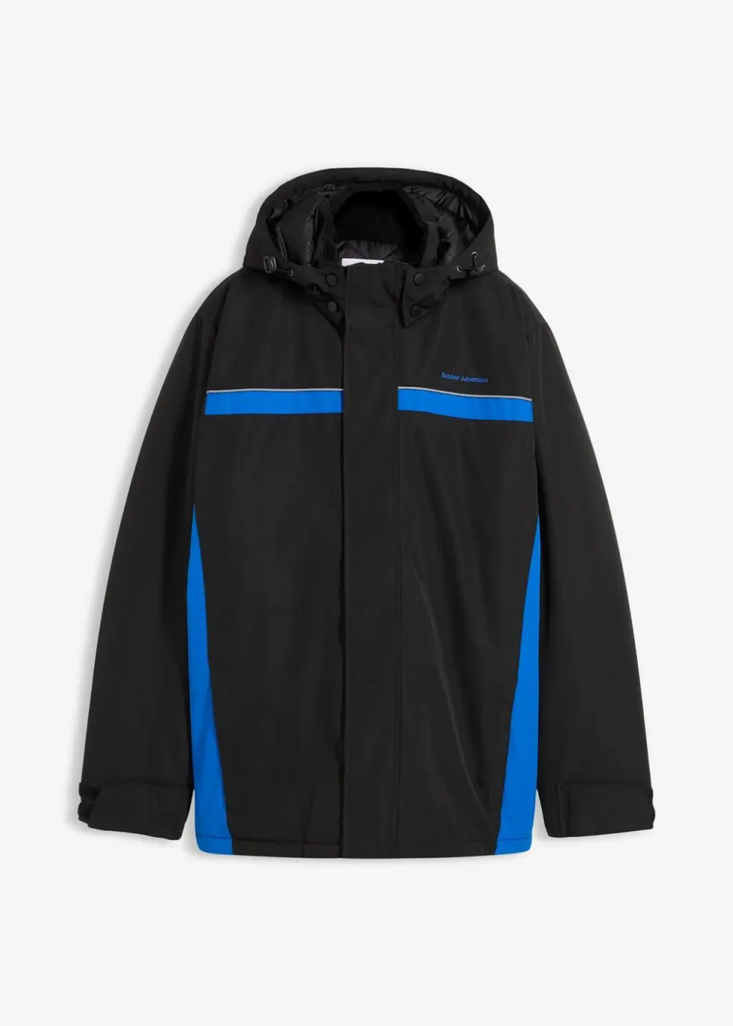 Herren bonprix Große Größen|Outdoorbekleidung|wasserdichte Funktionsjacke mit abnehmbarer Kapuze