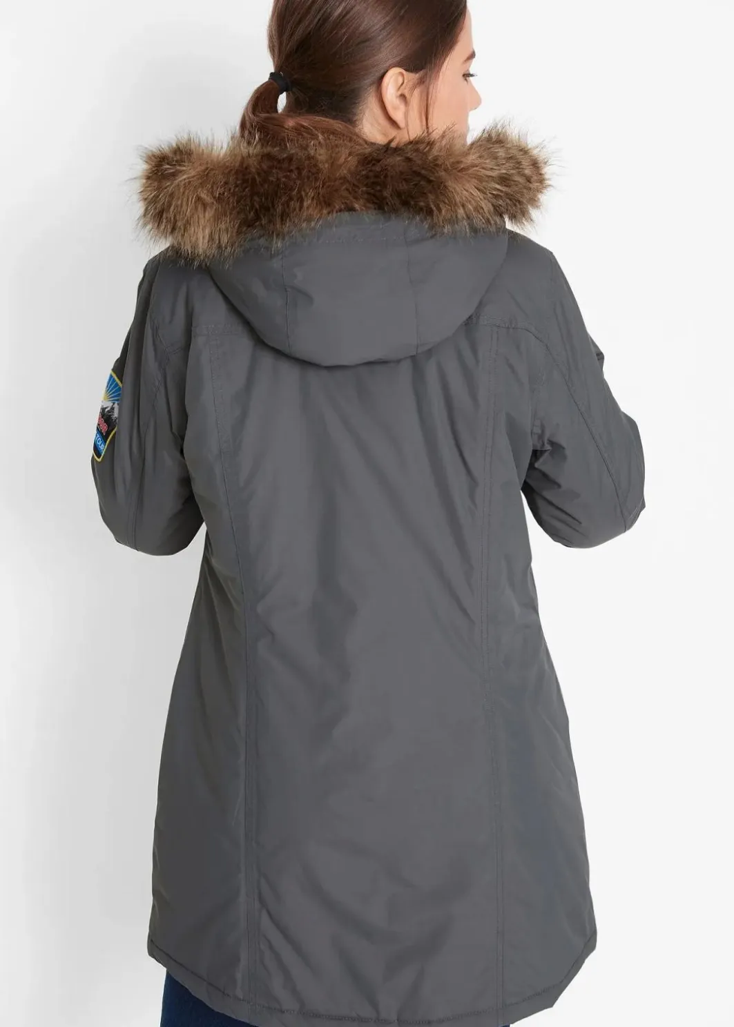 Hot wasserdichte Funktions-Outdoor-Longjacke mit Kapuze Damen Jacken & Mäntel|Bekleidung·Hosen