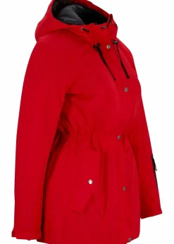 Damen bonprix Bekleidung·Hosen|Jacken & Mäntel|wasserdichte Funktions-Parka mit Kapuze