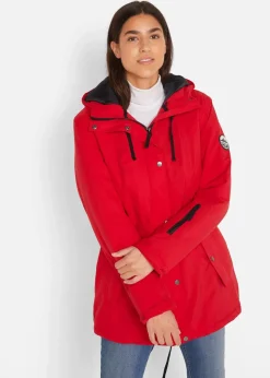 Damen bonprix Bekleidung·Hosen|Jacken & Mäntel|wasserdichte Funktions-Parka mit Kapuze