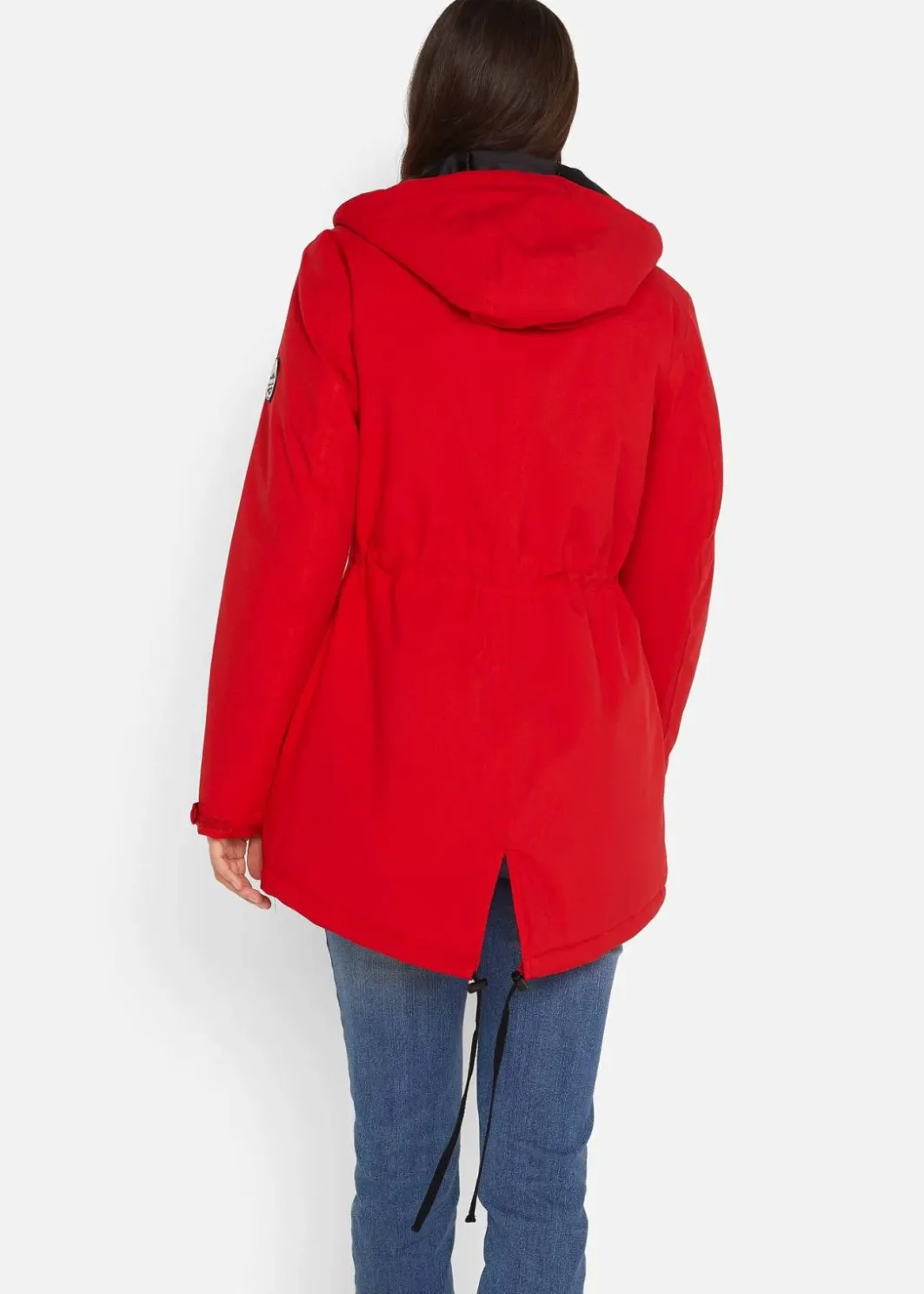 Damen bonprix Bekleidung·Hosen|Jacken & Mäntel|wasserdichte Funktions-Parka mit Kapuze