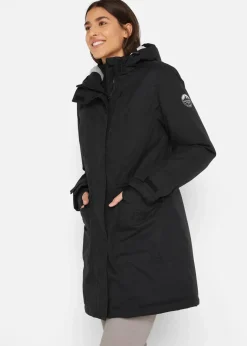 Outlet wasserdichte Funktions-Parka mit Teddyfleece in der Kapuze Damen Bekleidung·Hosen|Jacken & Mäntel