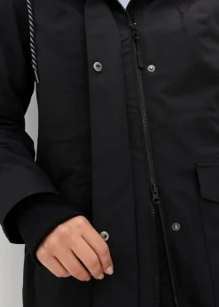 Best wasserdichte 3in1 Longjacke mit praktischen Taschen Damen Bekleidung·Hosen|Thermobekleidung
