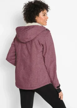 Clearance wasserdichte Outdoor-Funktions-Jacke mit Teddyfleece Damen Jacken & Mäntel|Sportbekleidung