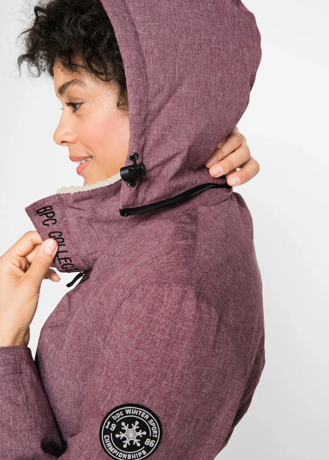 Clearance wasserdichte Outdoor-Funktions-Jacke mit Teddyfleece Damen Jacken & Mäntel|Sportbekleidung