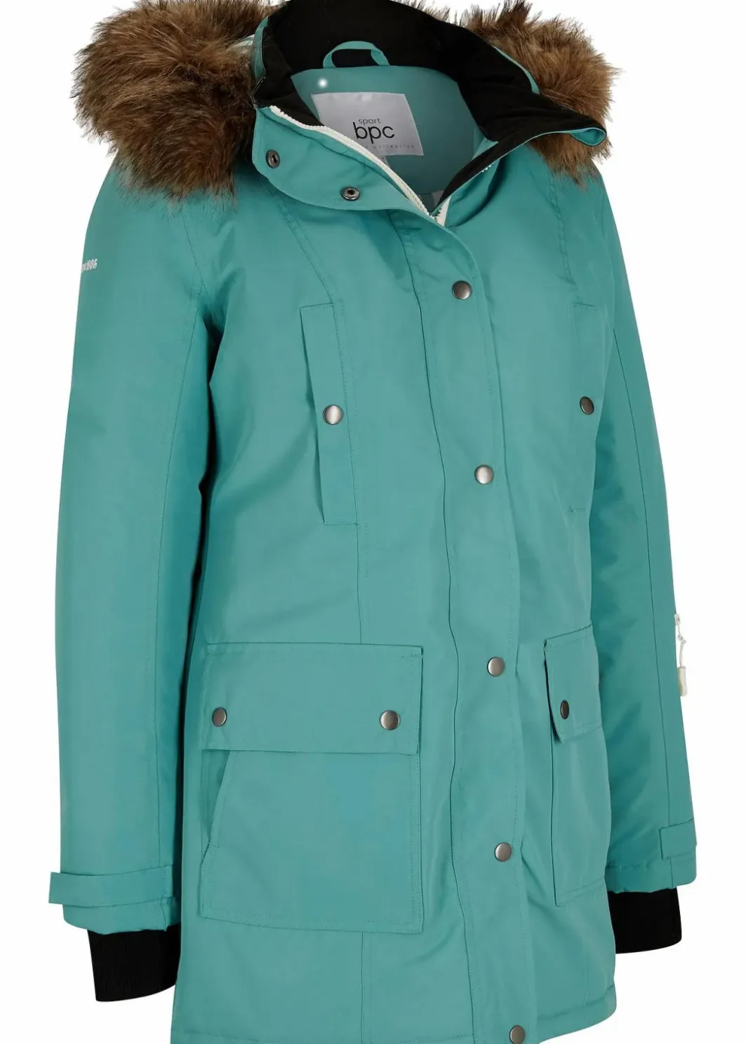 Discount wasserdichte Outdoor-Funktions-Jacke mit Kapuze Damen Bekleidung·Hosen|Nachhaltigere Materialien