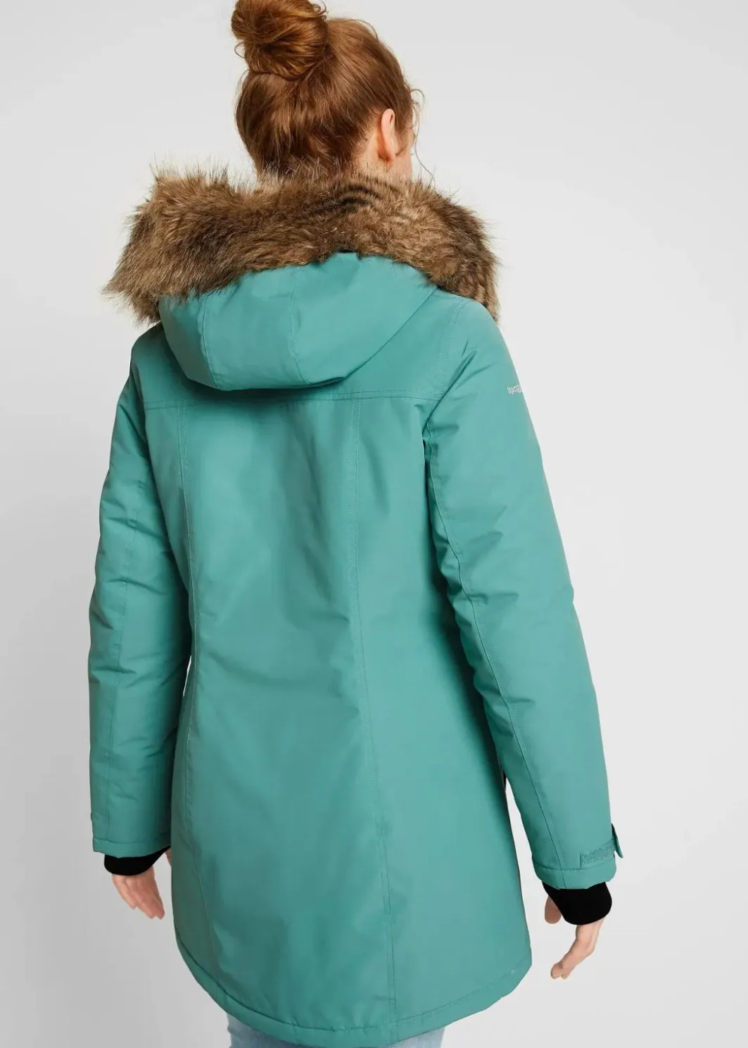 Discount wasserdichte Outdoor-Funktions-Jacke mit Kapuze Damen Bekleidung·Hosen|Nachhaltigere Materialien