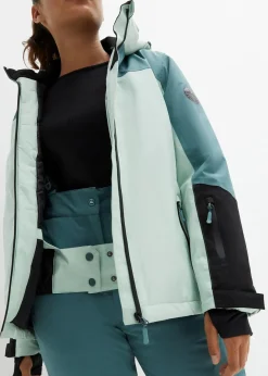 Damen bonprix Nachhaltigere Materialien|Jacken & Mäntel|wasserdichte Ski Funktions-Jacke mit Belüftungsschlitzen