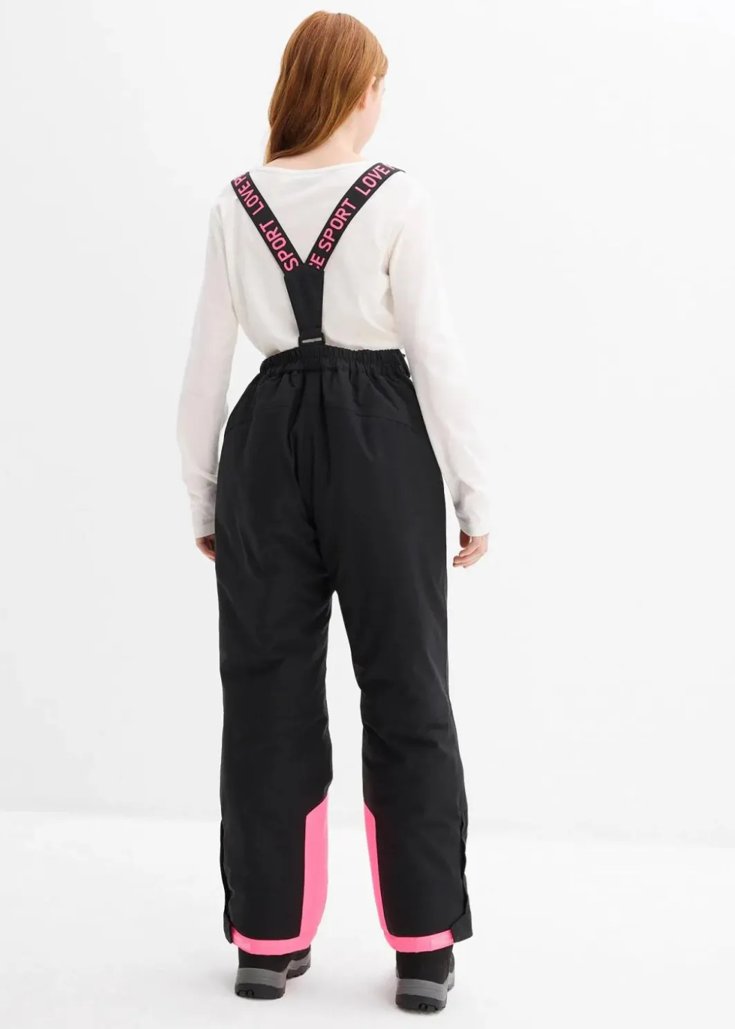 Kinder bonprix Mädchen 9-16 Jahre·Jacken & Outdoor|Mädchen 9-16 Jahre·Hosen & Leggings|wasserdichte Skihose mit abnehmbaren Trägern