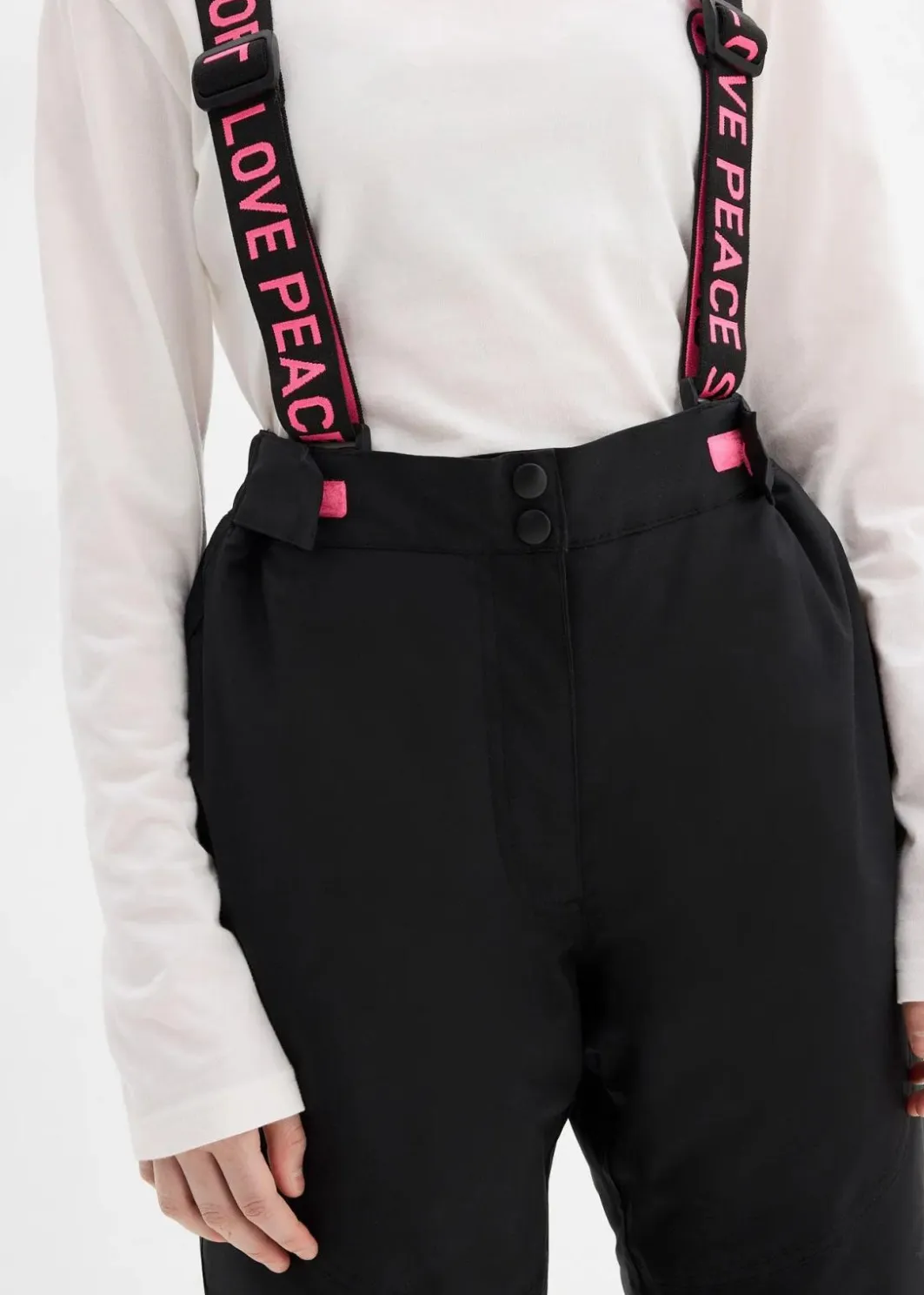 Kinder bonprix Mädchen 9-16 Jahre·Jacken & Outdoor|Mädchen 9-16 Jahre·Hosen & Leggings|wasserdichte Skihose mit abnehmbaren Trägern