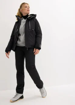 Damen bonprix Bekleidung·Jumpsuits|Bekleidung·Sweat|wasserdichte Ski-Jacke mit Schneefang