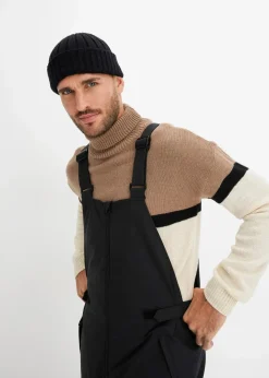 Herren bonprix Große Größen|Outdoorbekleidung|wasserdichte Thermo-Funktionshose mit Hosenträgern