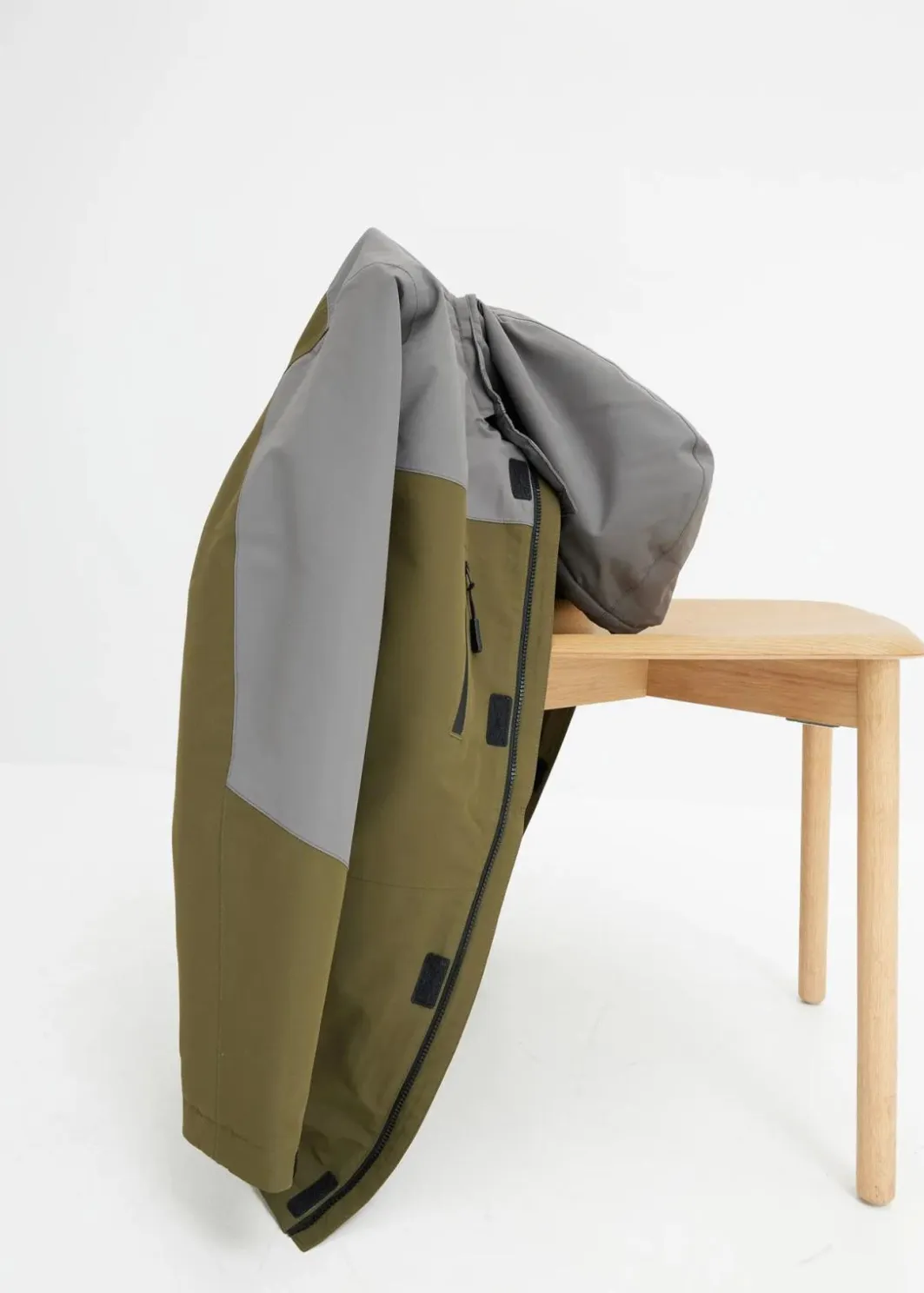 New wasserdichte Winter-Funktionsjacke mit abnehmbarer Kapuze Herren Große Größen|Outdoorbekleidung