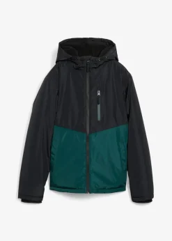 Kinder bonprix Jungen 2-8 Jahre·Nachhaltigere Materialien|Jungen 9-16 Jahre·Jacken & Outdoor|wasserdichte Winterjacke im Colourblocking mit Kapuze