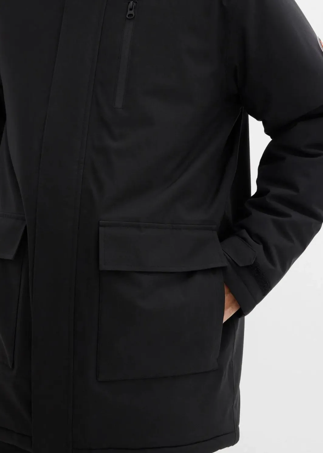 Herren bonprix Große Größen|Outdoorbekleidung|wasserdichter Funktionsparka mit Steppfutter