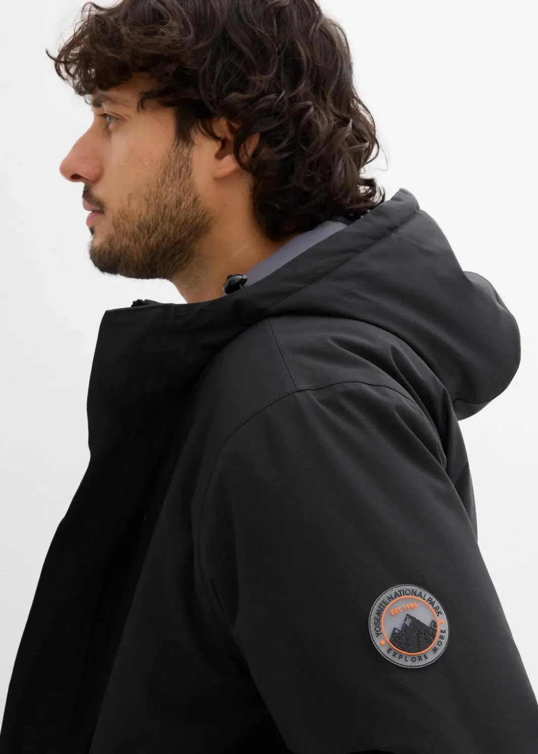Herren bonprix Große Größen|Outdoorbekleidung|wasserdichter Funktionsparka mit Steppfutter