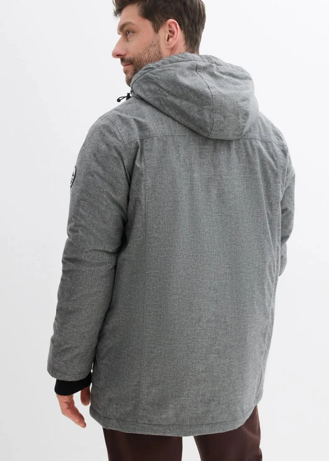 Herren bonprix Große Größen|Outdoorbekleidung|wasserdichter Funktions-Parka mit Kuschel-Fleece-Futter