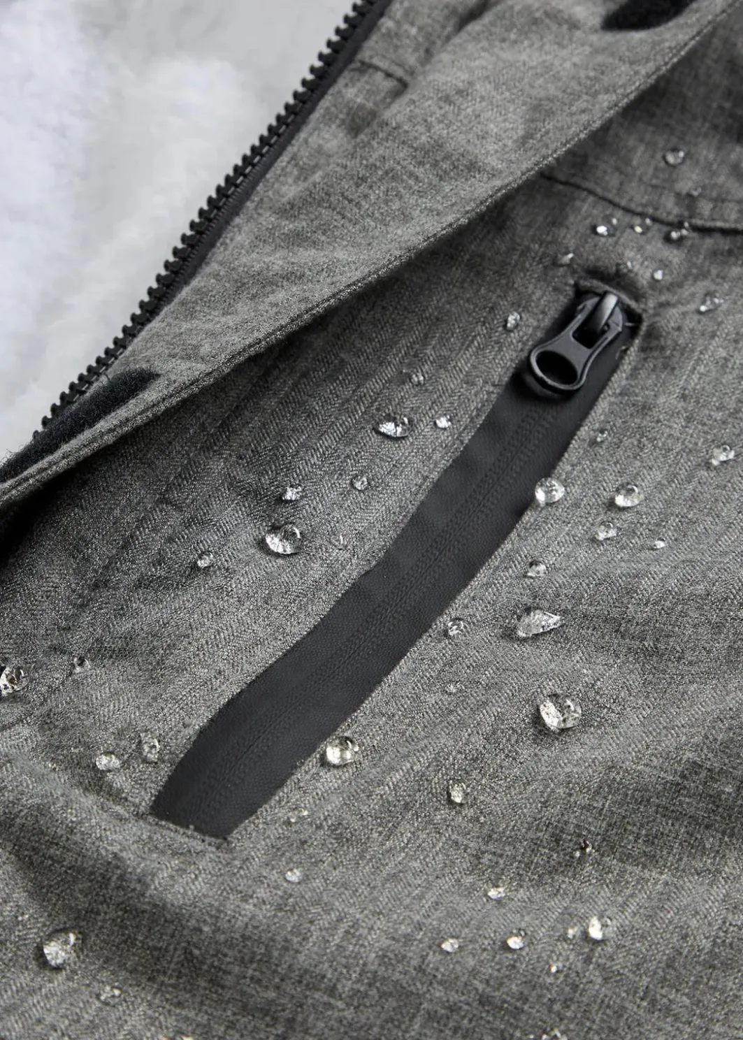 Herren bonprix Große Größen|Outdoorbekleidung|wasserdichter Funktions-Parka mit Kuschel-Fleece-Futter