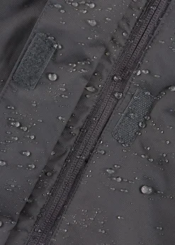 Damen bonprix Jacken & Mäntel|Bekleidung·Hosen|wasserdichter Outdoor-Mantel mit Fellimitat
