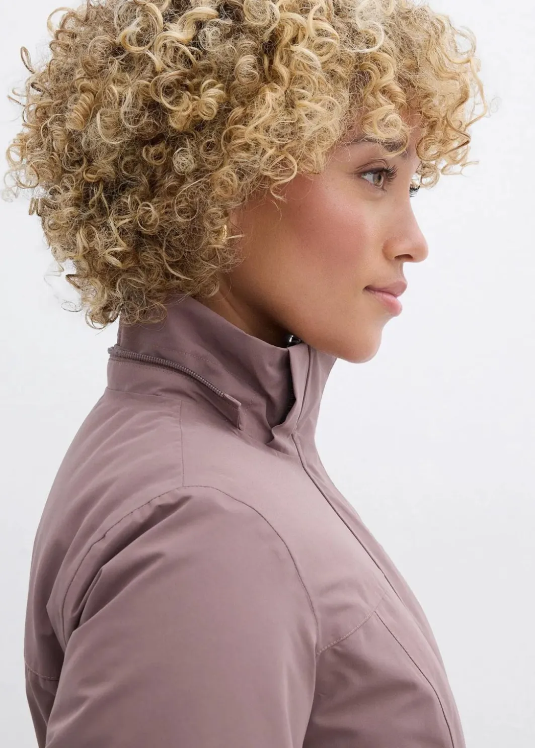 Discount wasserdichter Outdoor-Mantel mit Fellimitat Damen Jacken & Mäntel|Bekleidung·Hosen