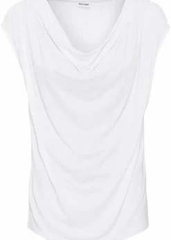 Sale Wasserfall-Shirt aus Viskose-Mix Damen Nachhaltigere Materialien|Shirts & Tops