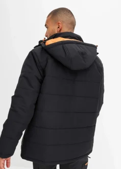 Best wattierte Funktionsjacke, wasserabweisend Herren Große Größen|Outdoorbekleidung